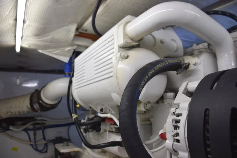 Osprey Yacht Photos Pics Heat Exchanger and exhaust