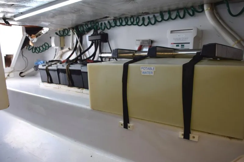 Osprey Yacht Photos Pics Portside aft of engine room