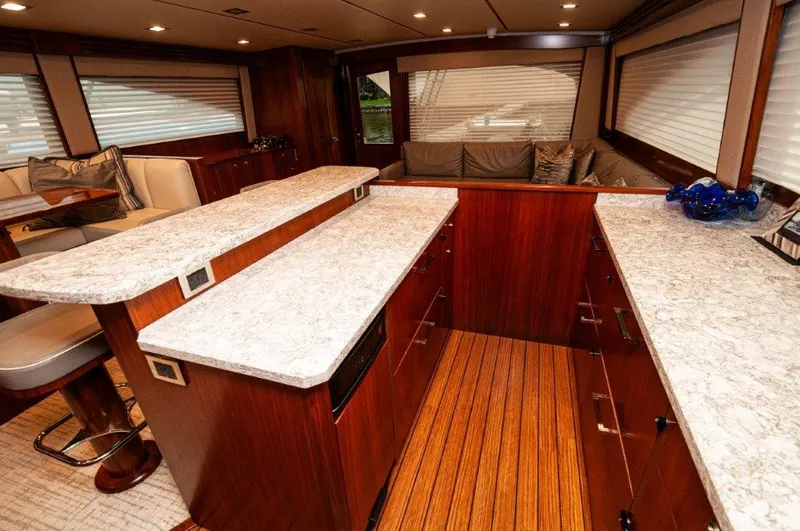 Gunnslinger Yacht Photos Pics 2020 Viking 72 Convertible- GUNNSLINGER-Galley 4