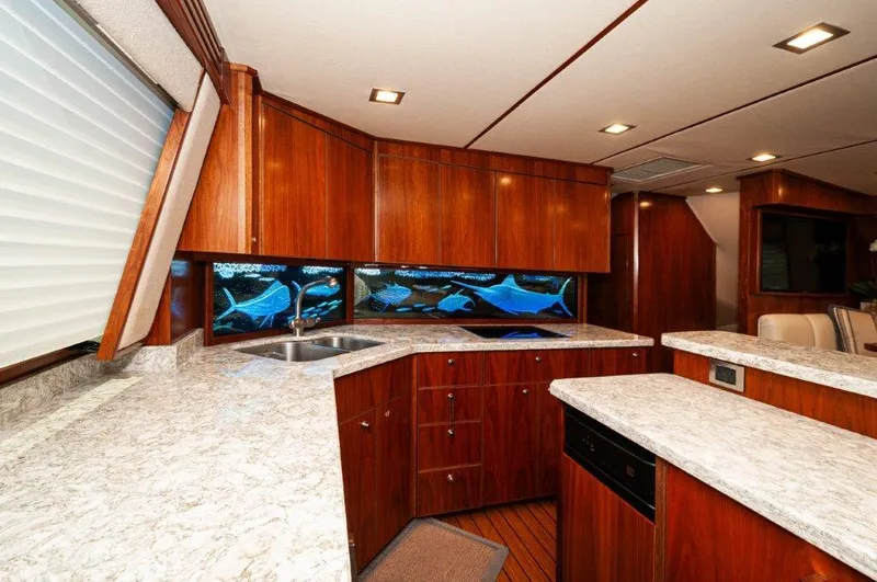 Gunnslinger Yacht Photos Pics 2020 Viking 72 Convertible- GUNNSLINGER-Galley 5