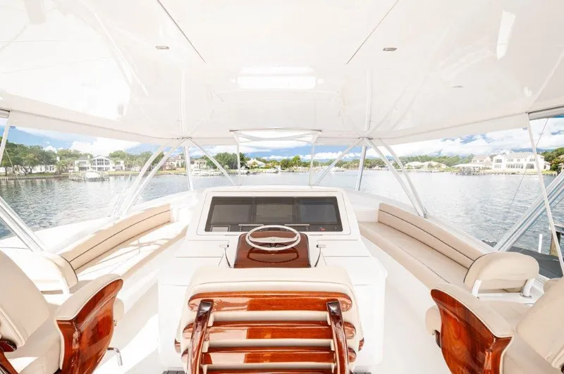 Gunnslinger Yacht Photos Pics 2020 Viking 72 Convertible- GUNNSLINGER-Helm 9