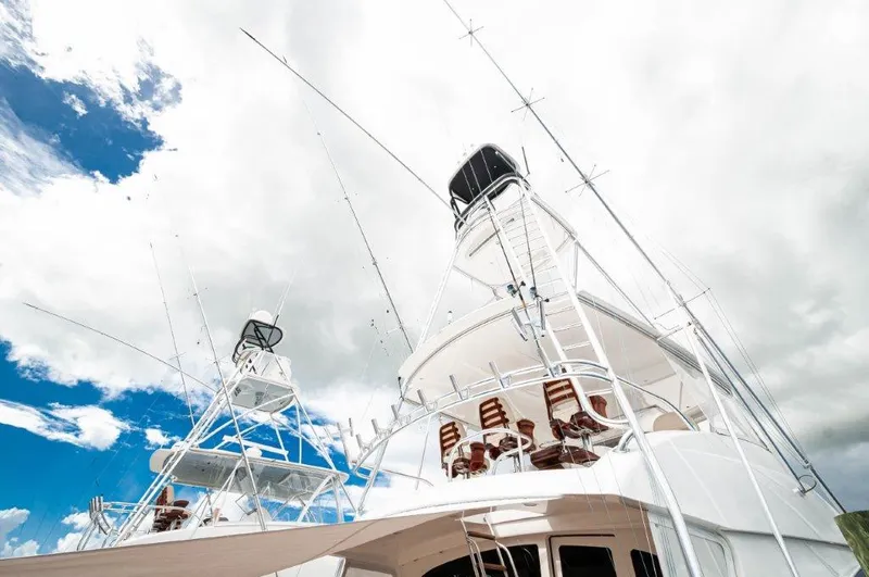 Gunnslinger Yacht Photos Pics 2020 Viking 72 Convertible- GUNNSLINGER-Tower 2