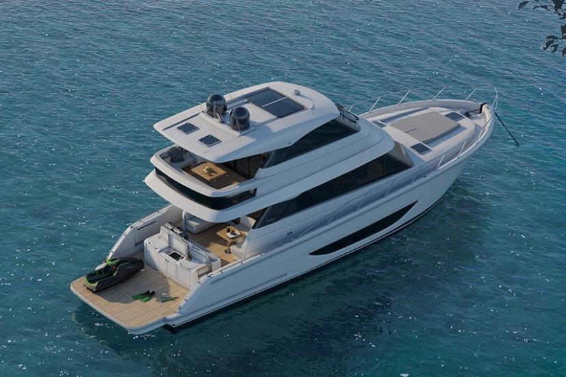 2024 Maritimo M55 Enclosed Flybridge Motor Yacht