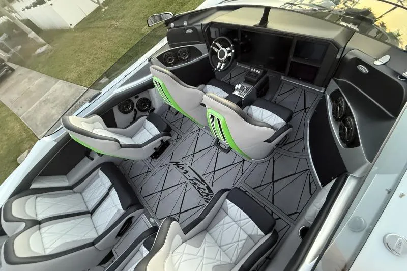  Yacht Photos Pics Interior of 2026 Nor-Tech 4000 Roadster, featuring modern design and luxurious seating.