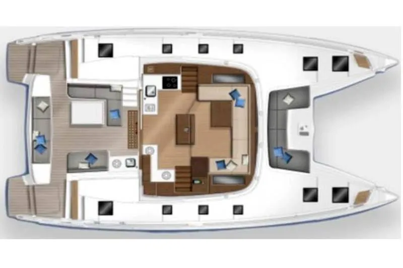VI La Ut Yacht Photos Pics Deck & Saloon Profile