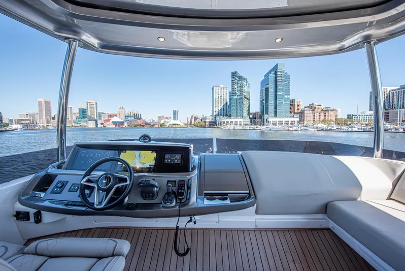 Partini Cruise Yacht Photos Pics Princess 55 2023 PARTINI CRUISE - Helm Station