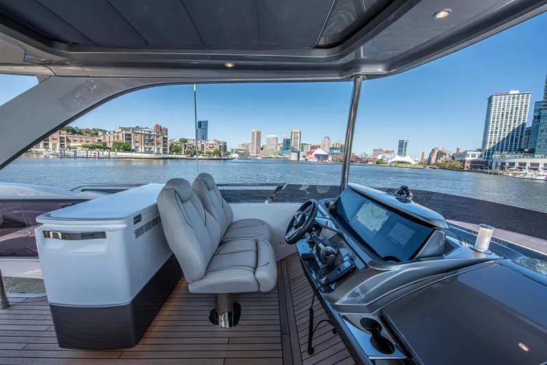 Partini Cruise Yacht Photos Pics Princess 55 2023 PARTINI CRUISE - Helm Station