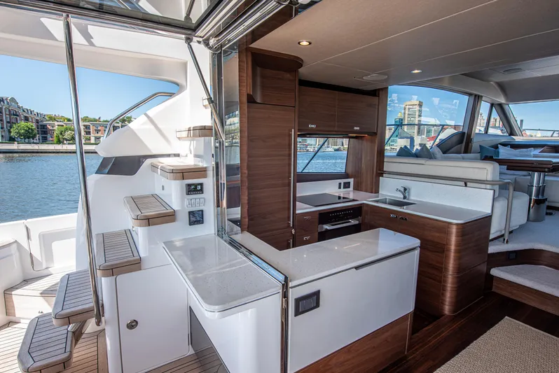 Partini Cruise Yacht Photos Pics Princess 55 2023 PARTINI CRUISE - Galley