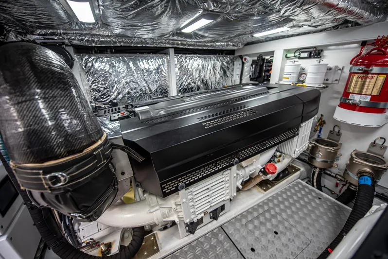 Partini Cruise Yacht Photos Pics Princess 55 2023 PARTINI CRUISE - Engine Room