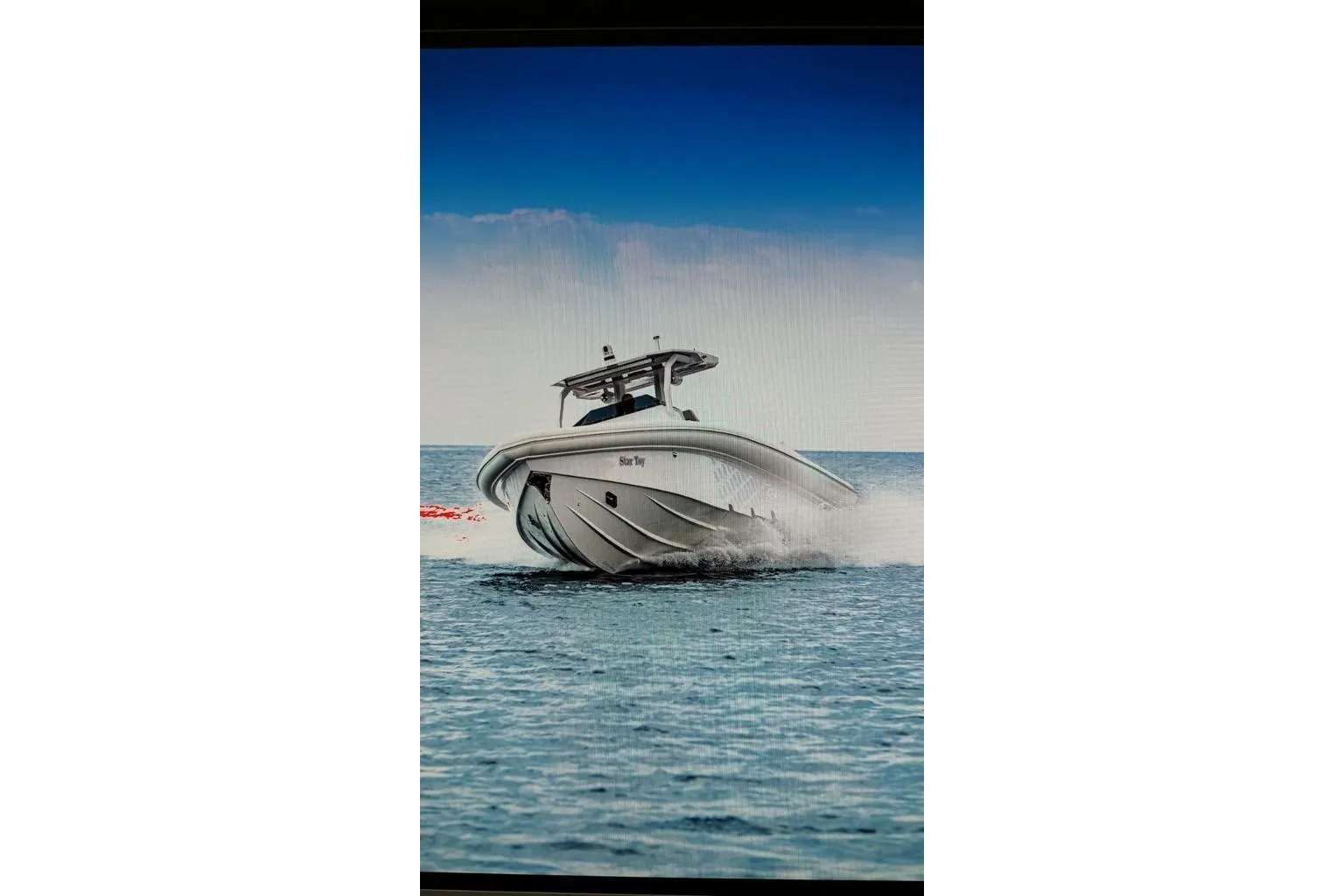 2022 Skipper NC 42 boat cruising on open water.