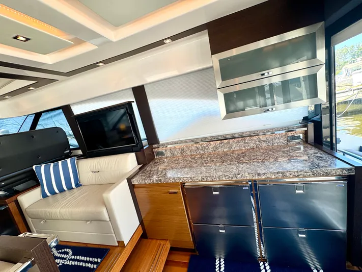 Sneezy Yacht Photos Pics Galley - Starboard Side