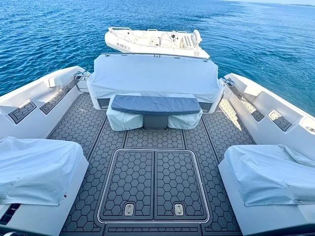 Sneezy Yacht Photos Pics Custom Cockpit Decking - SeaDeck