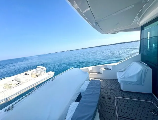 Sneezy Yacht Photos Pics Cockpit - Port Side (Covered)