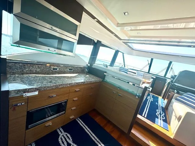 Sneezy Yacht Photos Pics Galley - Port Side