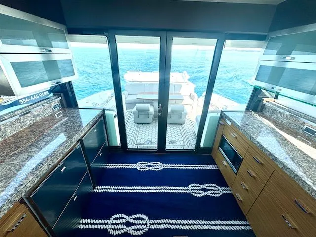 Sneezy Yacht Photos Pics Galley - Looking Aft