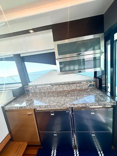 Sneezy Yacht Photos Pics Galley - Strb. Side