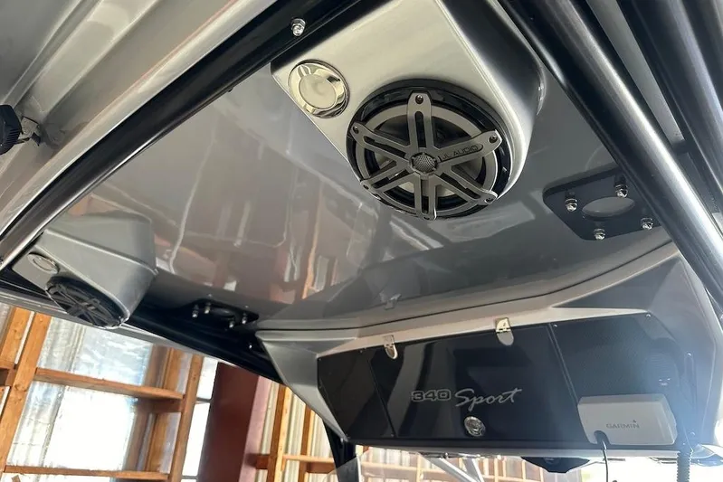  Yacht Photos Pics 2017 Nor-Tech 340 Sport Center Console with JL Audio speaker and Garmin equipment.