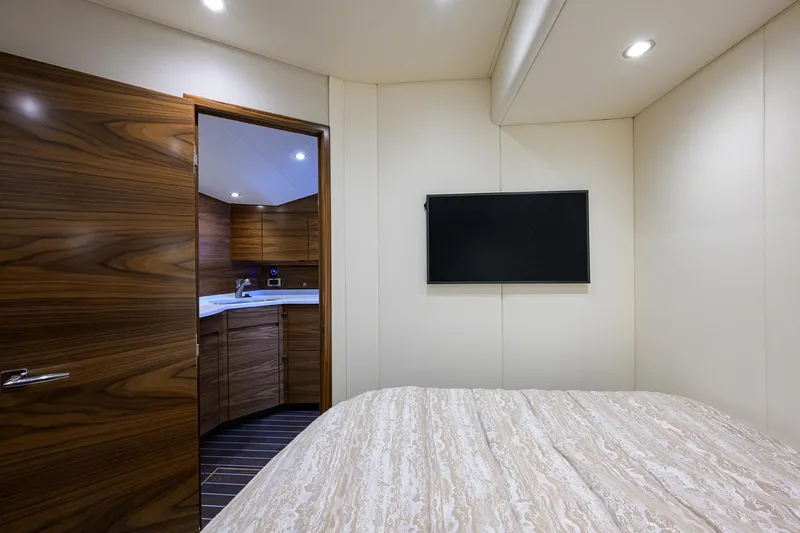 Lykenew Yacht Photos Pics Viking 54 LYKENEW- Master Stateroom & Head Access