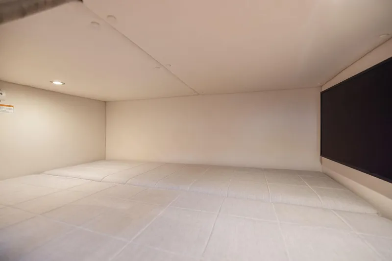 Mjm 42 For Sale Yacht Photos Pics Interior cabin of 2024 MJM 42 yacht, featuring a cozy sleeping area.