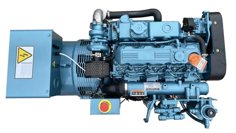 2024 Thornycroft NEW Thornycroft TRGS-30 30kVA Single Phase Marine Generator Set