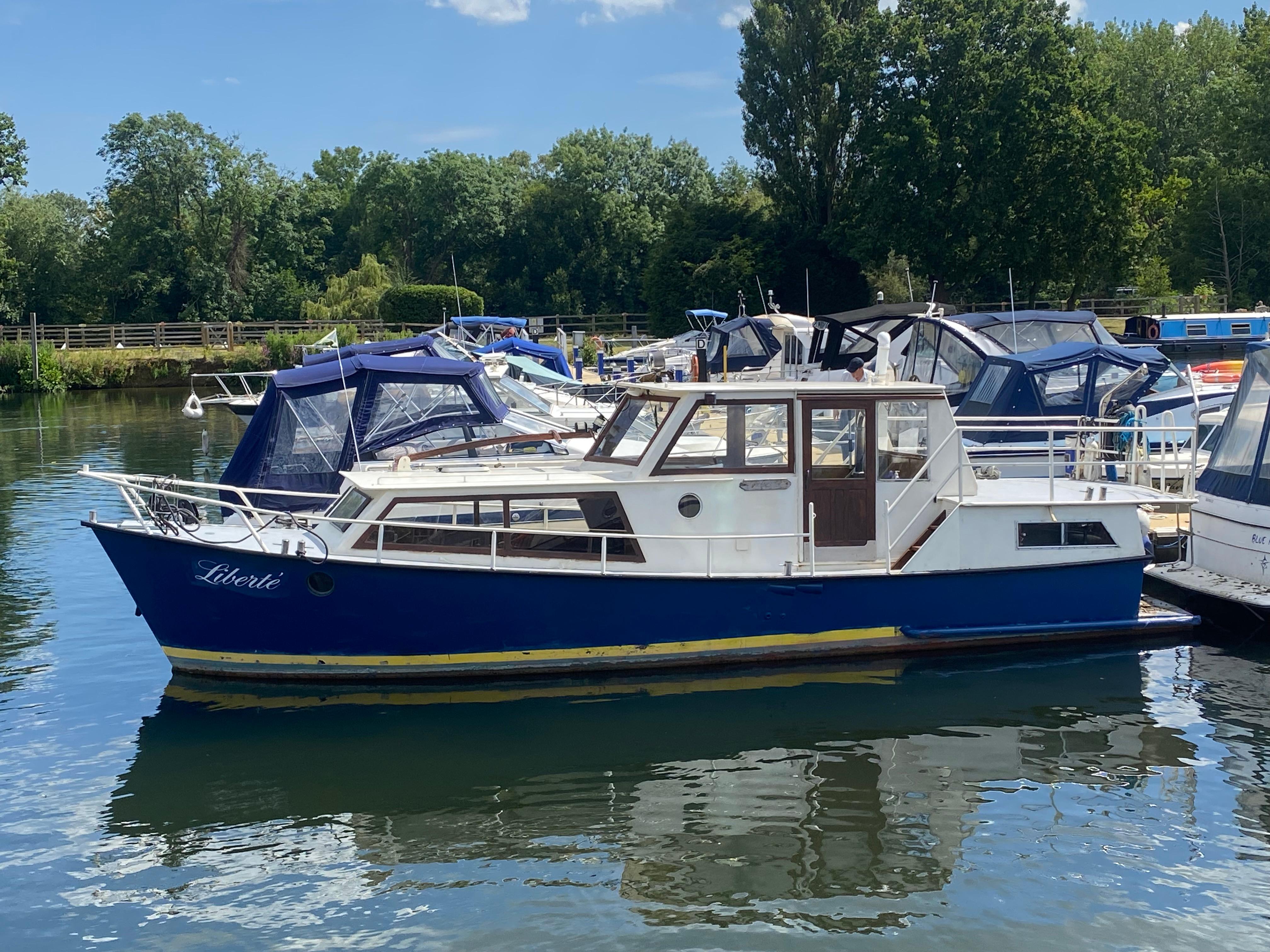 1970 Motor Yacht Dutch Steel River Cruiser Motor Yachts for sale ...