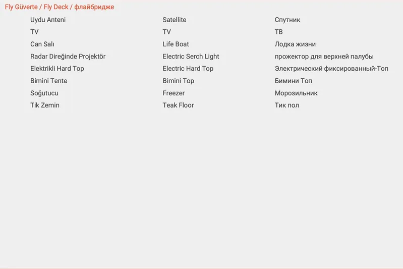  Yacht Photos Pics Azimut 72S 2011 fly deck features: satellite, TV, lifeboat, electric hard top, teak floor.