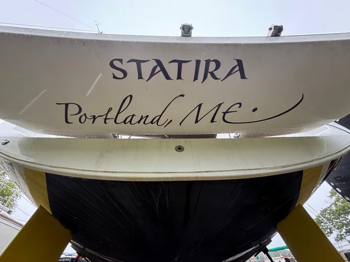 Statira Yacht Photos Pics 2017 Jeanneau Sun Odyssey 389 sailboat named Statira, Portland, ME, docked.