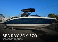 2018 Sea Ray SDX 270