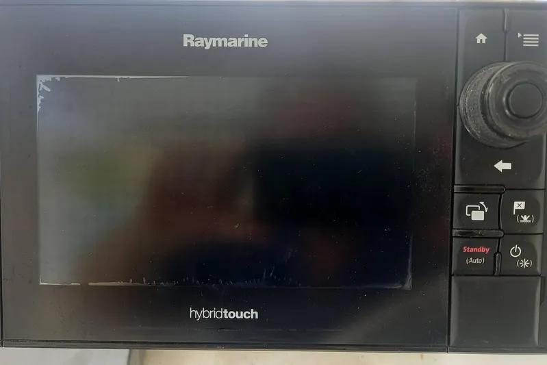 Yellowrock Yacht Photos Pics Raymarine HybridTouch display on 1996 Alliaura Privilege 37 yacht.