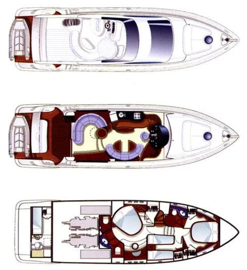 Chica Loca Yacht Photos Pics Manufacturer Provided Image: Layout Plan