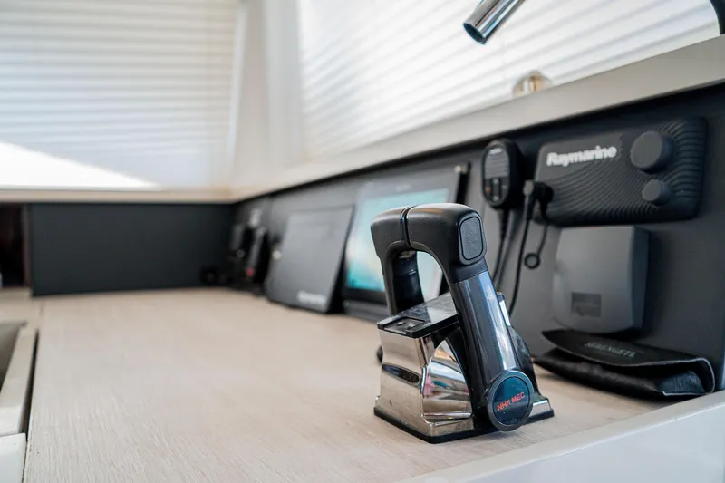 Windward Destiny Yacht Photos Pics Nav Station