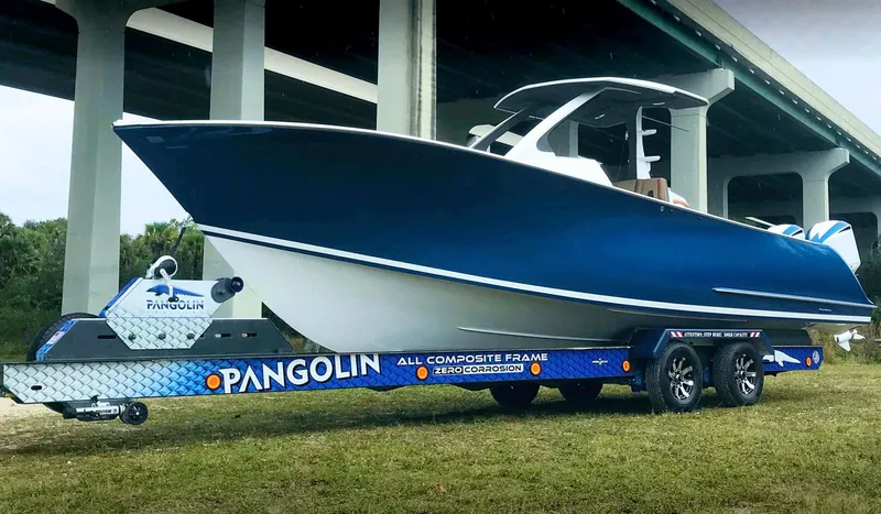  Yacht Photos Pics Spearo on Pangolin Trailer