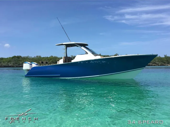  Yacht Photos Pics FY 34' Spearo Profile