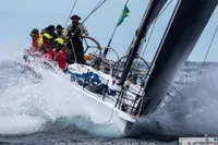Sailing yacht Murray Burns Dovell 62 in Rolex Sydney to Hobart 2023 race.