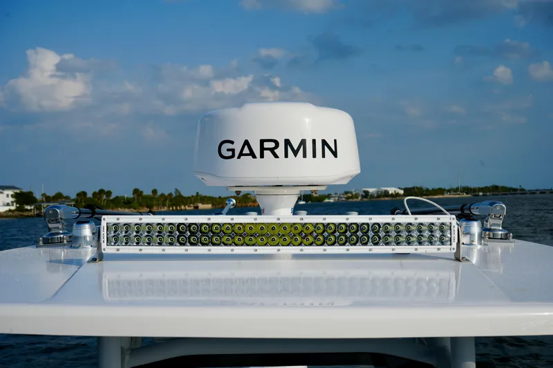 2024 23 Reef Runner Yacht Photos Pics Reef Runner 23 - Garmin Radar and LED Light Bar