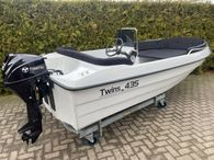 2023 Twins 435 met Tohatsu 9.8 NIEUW