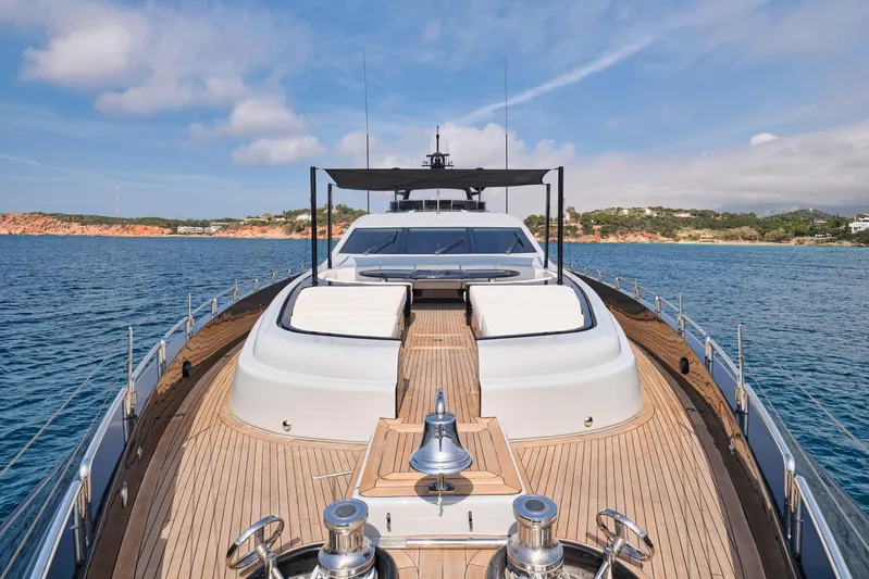 Ability Yacht Photos Pics Luxurious 2007 Codecasa 41S yacht with spacious deck and scenic ocean view.