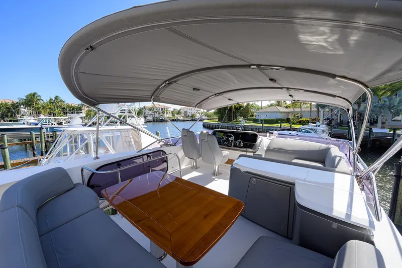 Mulligan Yacht Photos Pics Princess 60 SB Mulligan - Flybridge