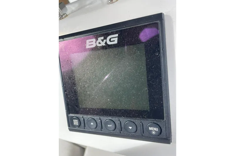 Genka Yacht Photos Pics B&G navigation display on 2017 Beneteau Sense 50 yacht.