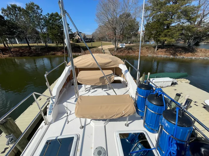 Shutter Speed II Yacht Photos Pics Ranger Tugs R-31 CB 2022 at a serene dock.
