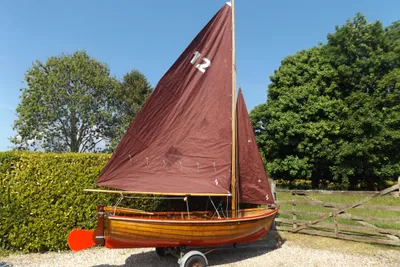 1955 classic sailing Dinghy
