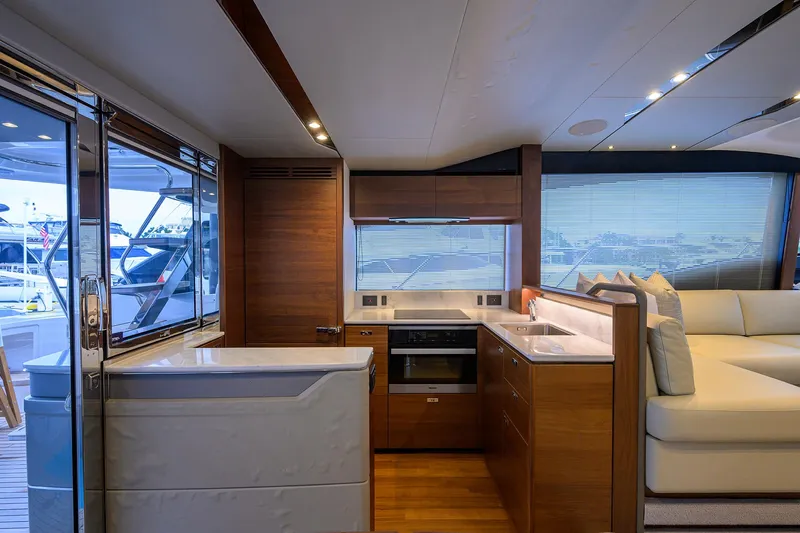 Rockon Yacht Photos Pics Princess S60 RockOn - Galley