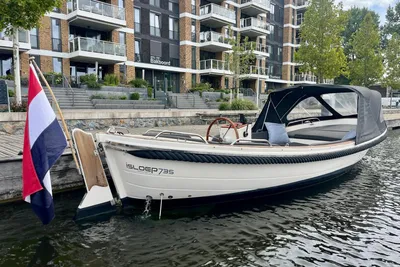 2007 Isloep 735 | Yanmar 29pk | Nieuwe cabriokap | White