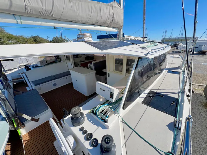 Windsurfer Yacht Photos Pics Custom Max Cruise 44SC 2022 sailboat with spacious deck and modern amenities.