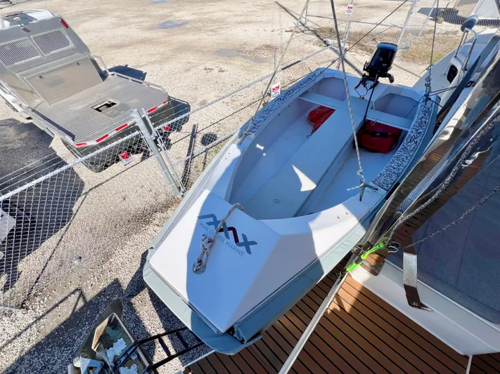 Windsurfer Yacht Photos Pics Custom Max Cruise 44SC 2022 sailboat on deck, featuring sleek design and modern equipment.