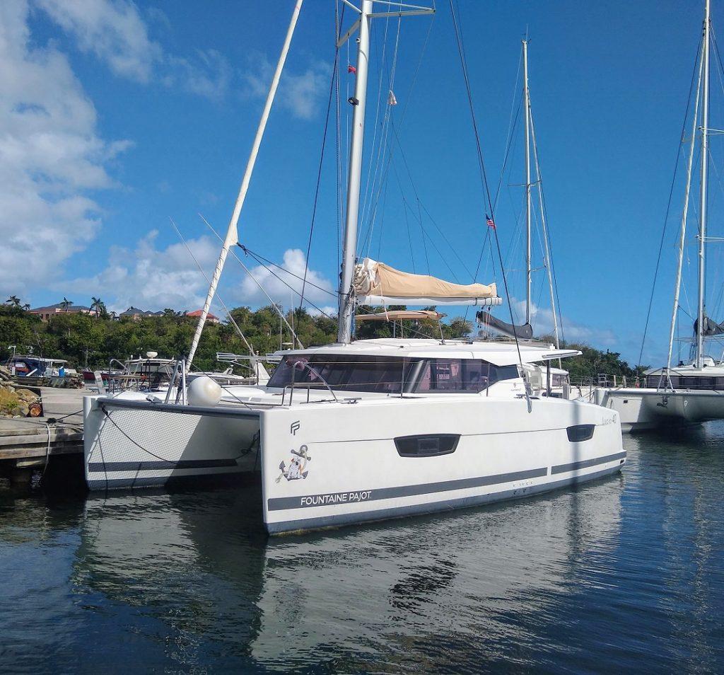 lucia 40 catamaran for sale