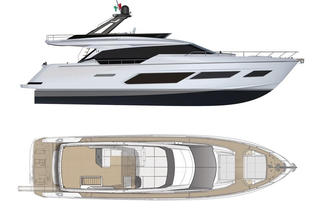 2013 Ferretti Yachts 71 