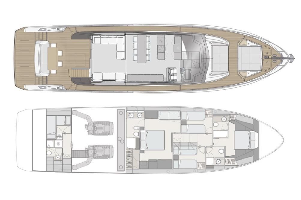 2013 Ferretti Yachts 71 