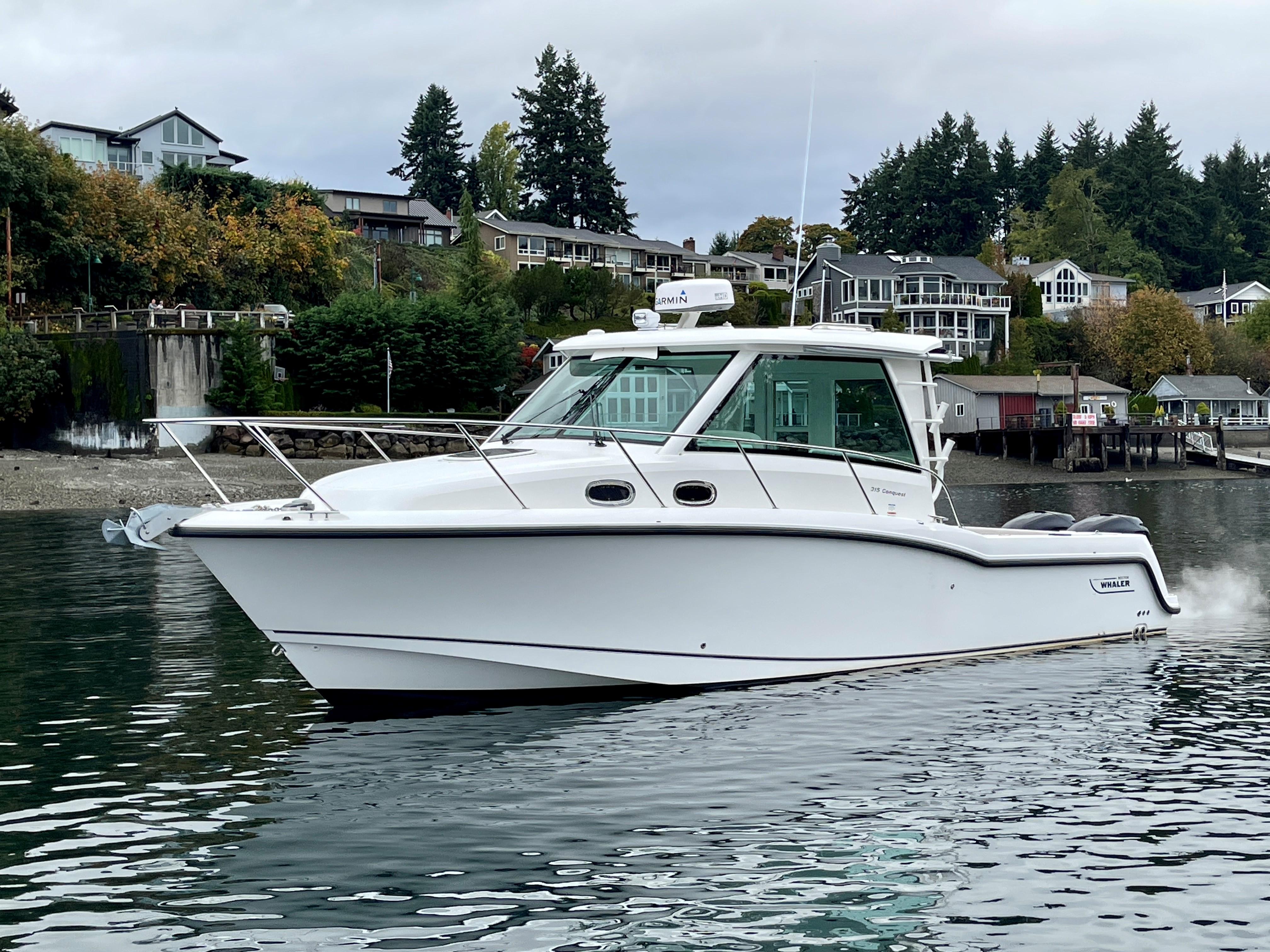 2016 Boston Whaler 315 Conquest Pilothouse Pilothouse for sale YachtWorld