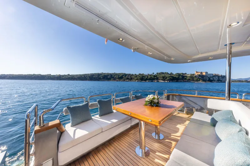 Mad Day Yacht Photos Pics MAD DAY - Main deck aft